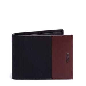 Nassau SLG Double Billfold -Black/Cordovan-NWOT-FF